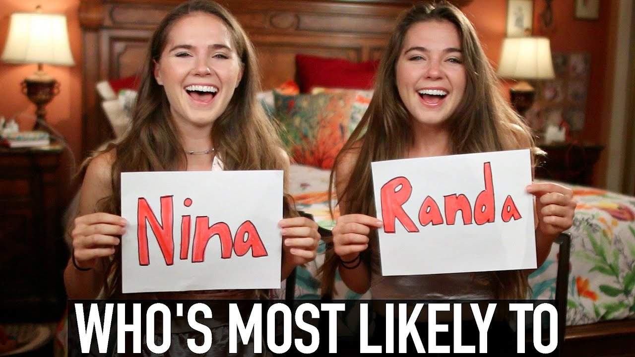 WHO'S MOST LIKELY TO - NinaAndRanda
