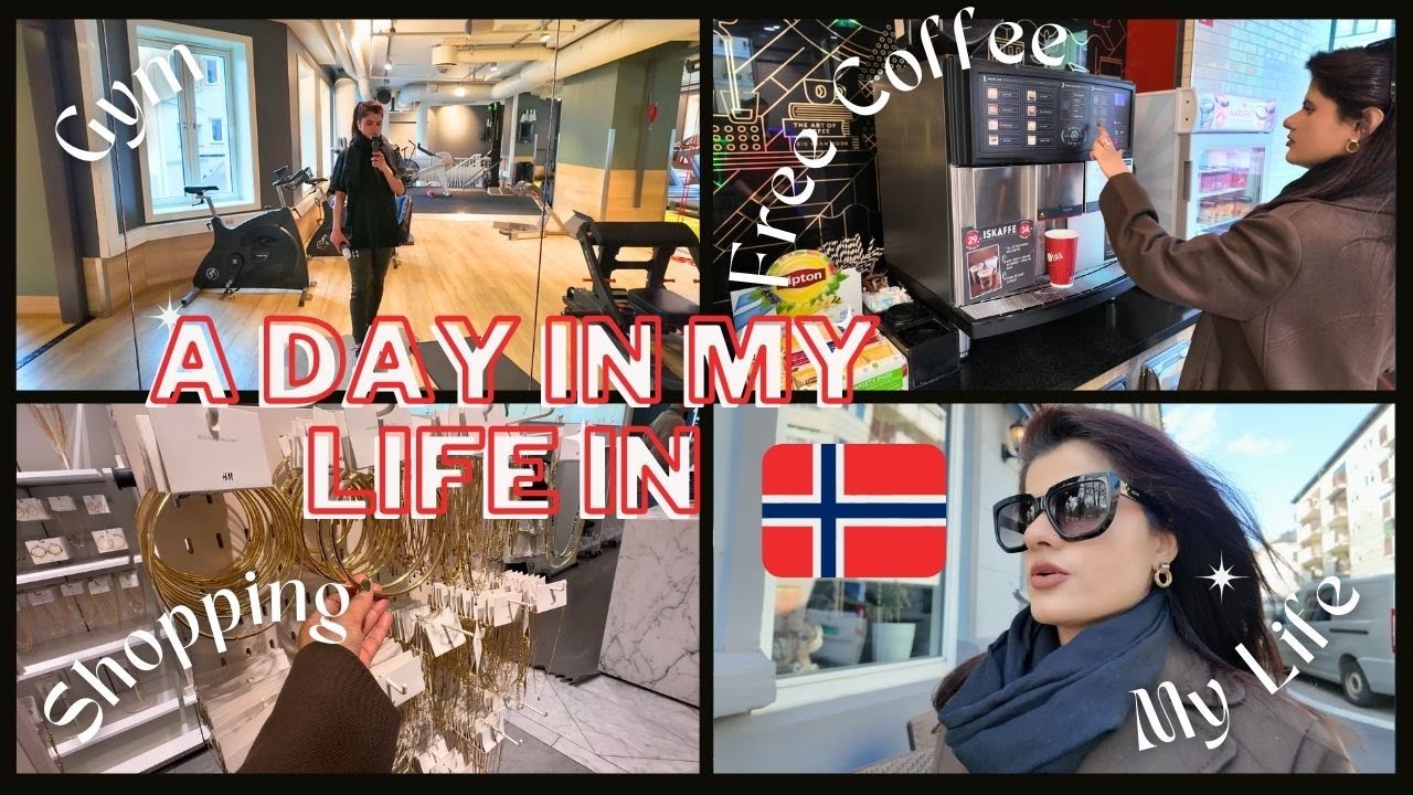 A Day In My Life In Norway As Pakistani | Pulao banaya , Shopping & Free ki Coffee | Life In Europe