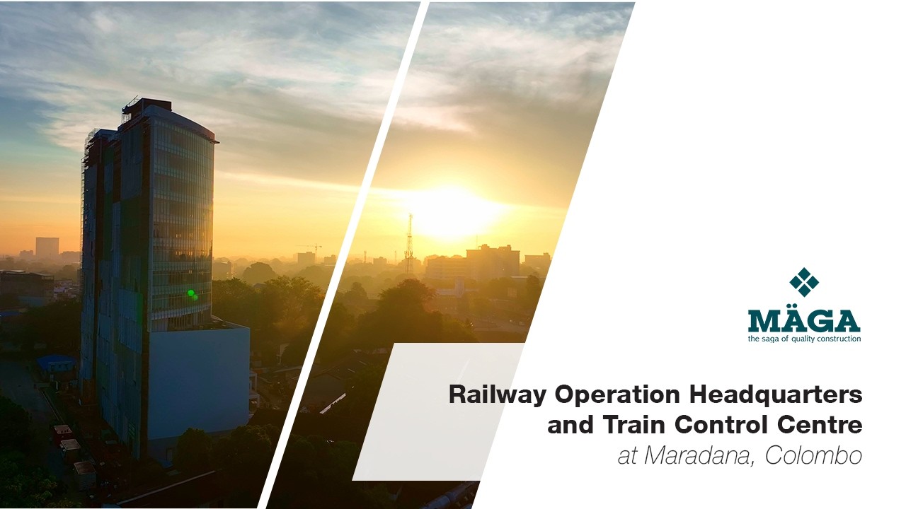 Railway Operation Headquarters and Train Control Centre at Maradana, Colombo