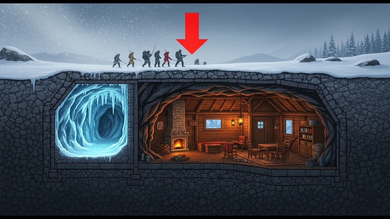 They Mocked the Cabin He Built Inside the Cave... Until 27 People Owed Their Lives to It