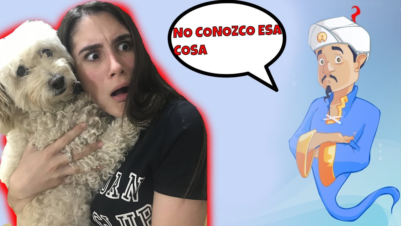 AKINATOR NO ADIVINA MI PERRO *INDIGNADA AHRE* | Melina