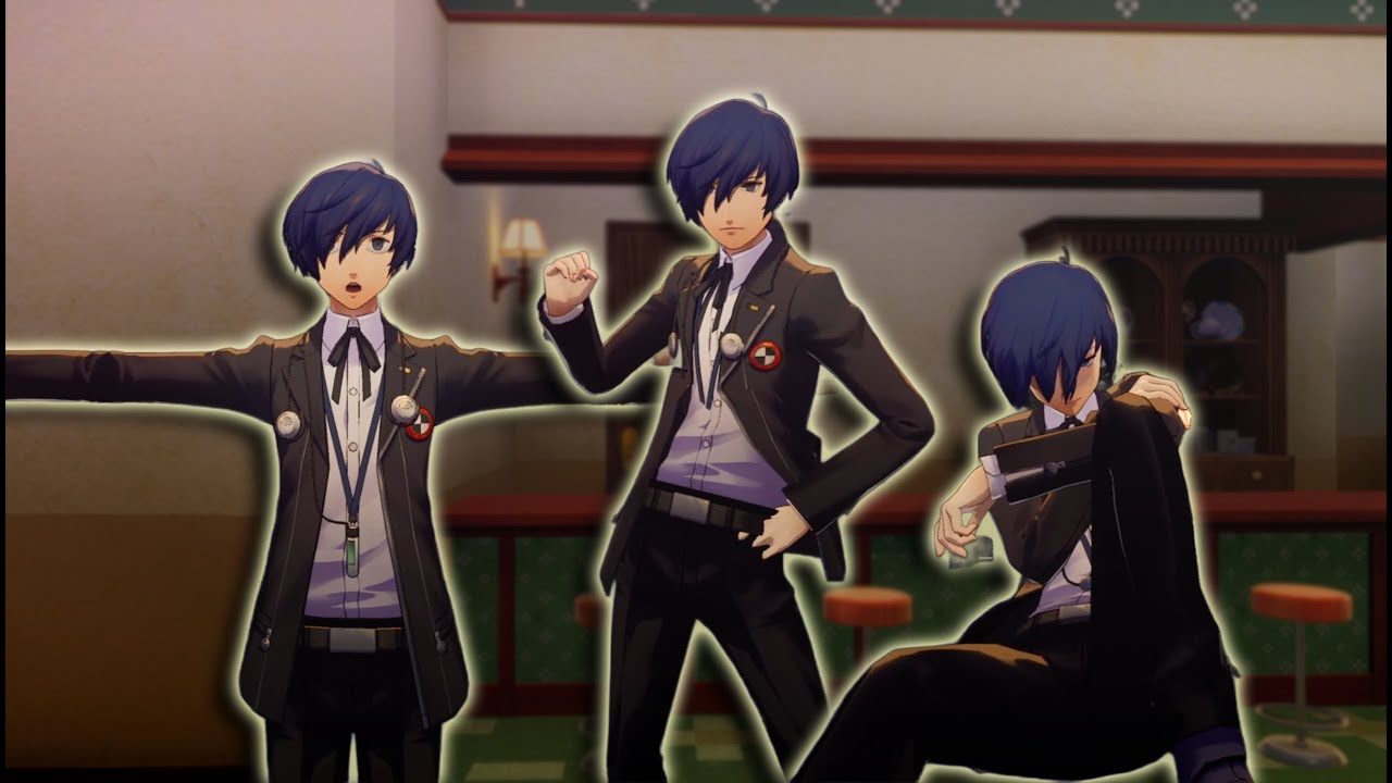 Playing around with a pose editor in Persona 3 Reload