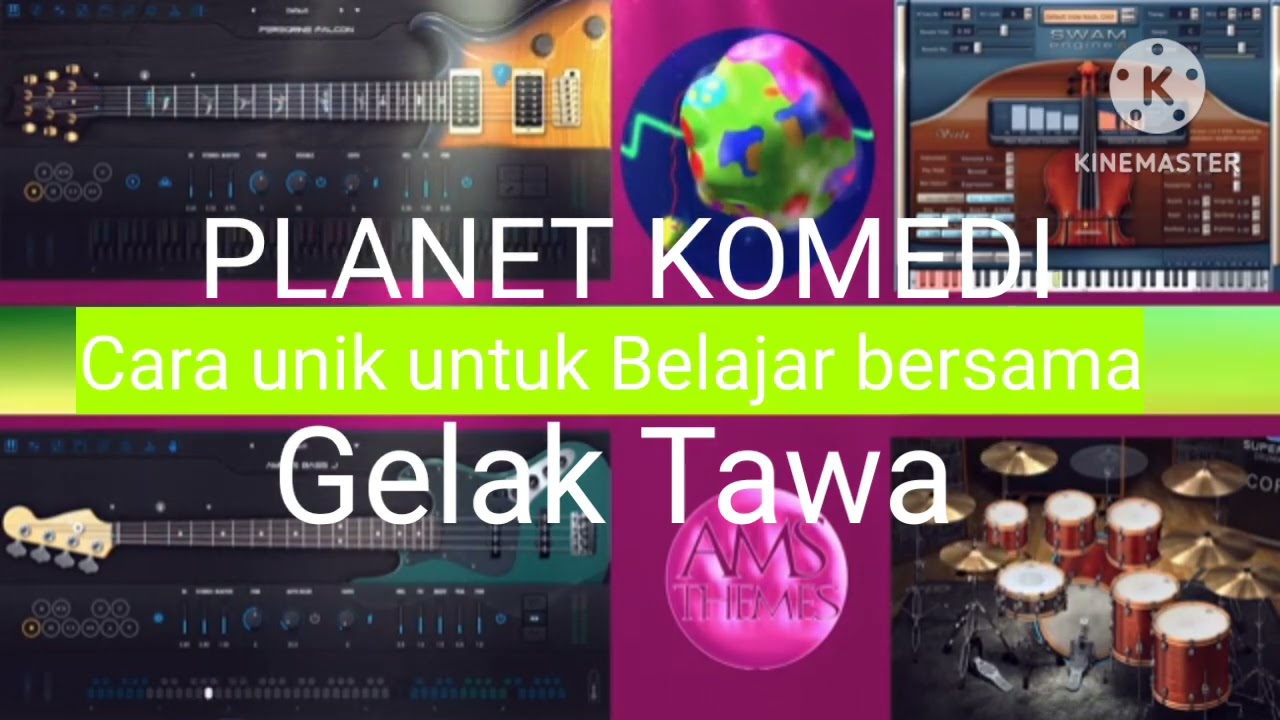 All Opening Planet Spacetoon Indonesia with Muscial Instruments + Lyrics
