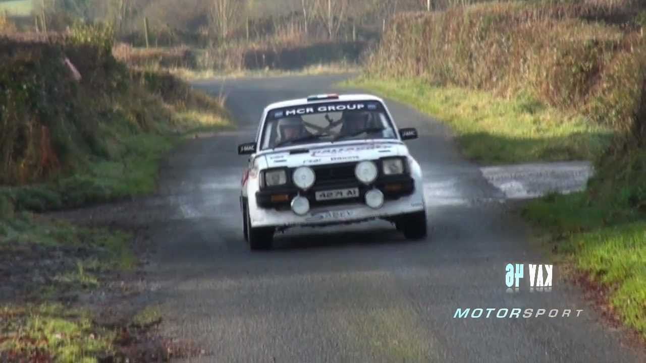 donegal mini  rally stages 2012
