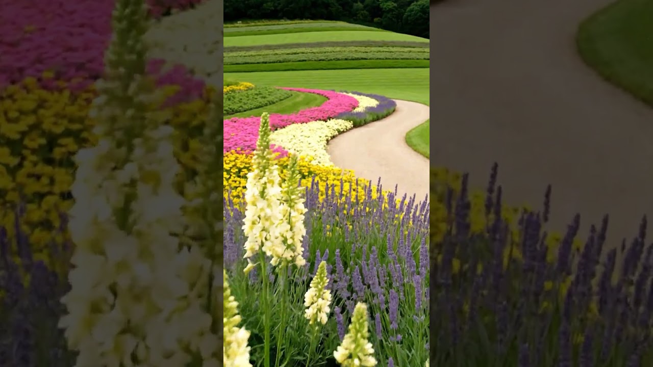 A garden walk that lets time slow naturally