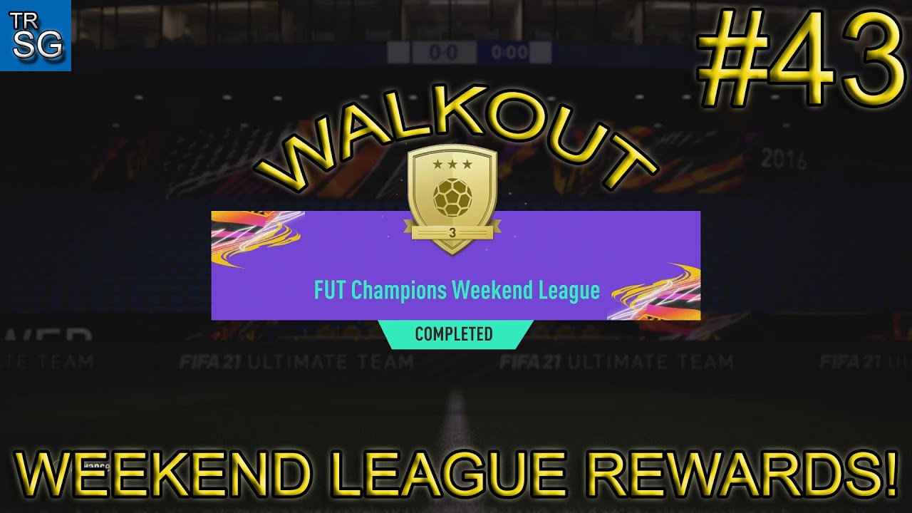 FIFA 21 - MY GOLD 3 WEEKEND LEAGUE REWARDS (WALKOUT)! #43