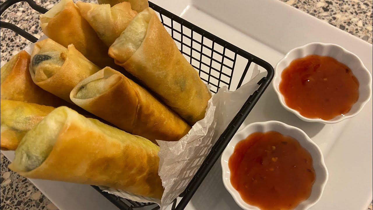 Marokkaanse kip loempia’s