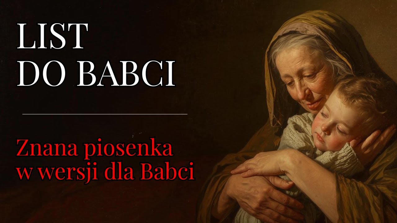 LIST DO BABCI. Znana piosenka w wersji dla babci.