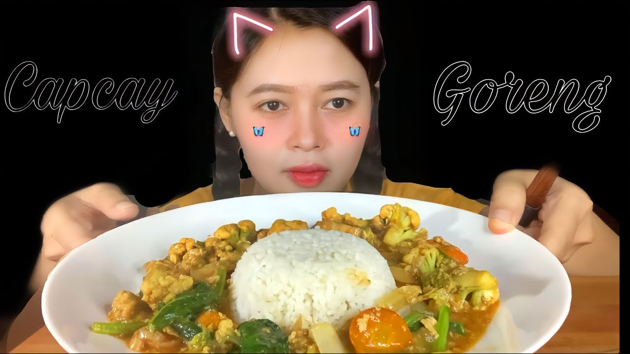 ENAKNYA NAMPOL ‼️ MUKBANG CAPCAY  GORENG DENGAN BAHAN SEADANYA