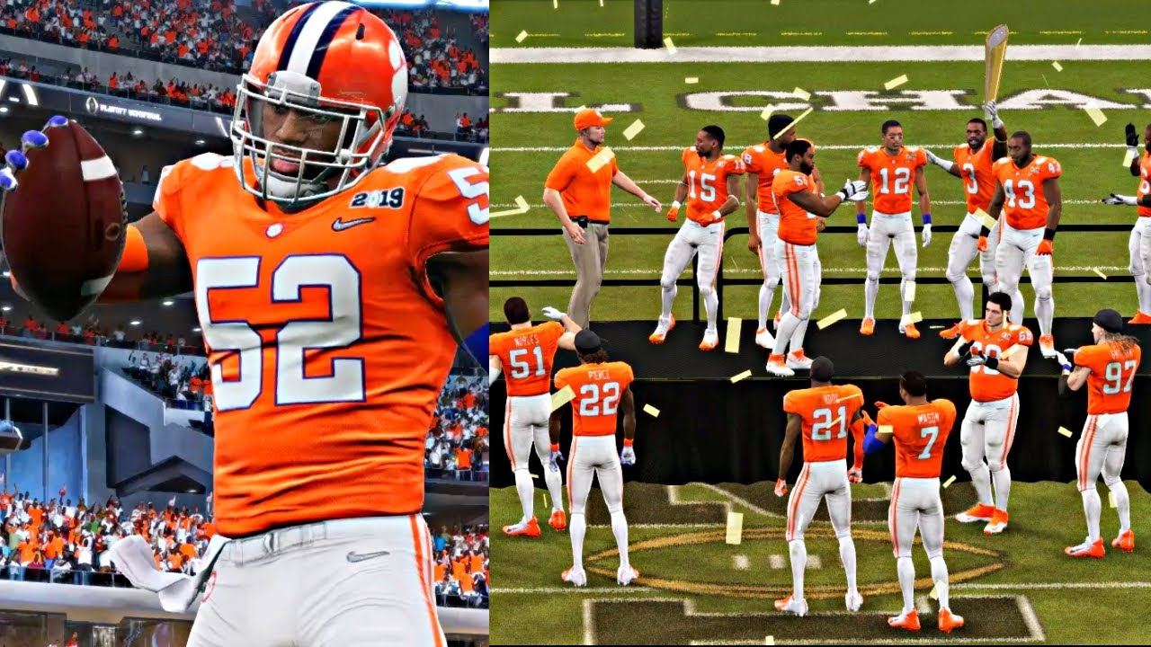 I TRANSFERRED FROM OU TO CLEMSON! NCAA NATIONAL CHAMPIONSHIP GAME! - MADDEN 21 Face Of The Franchise