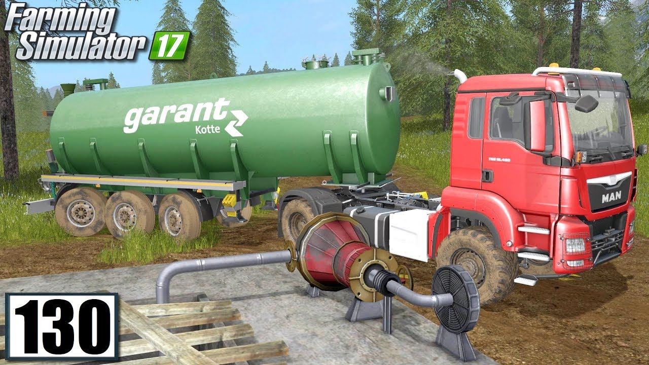 Sprzedaż gnojowicy - Farming Simulator 17 (#130)