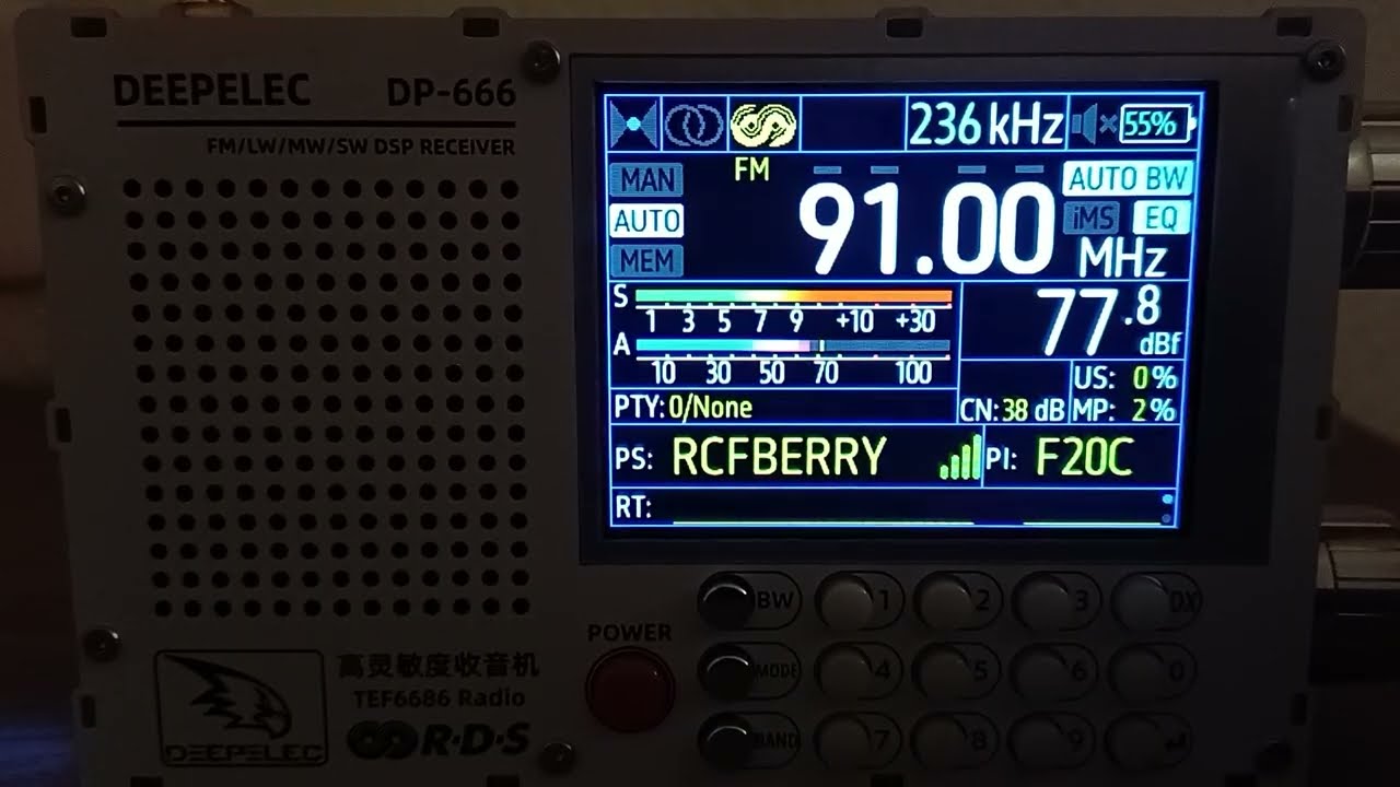 Quick FM Bandscan in Bourges, France on TEF6686 • 05/09/2025
