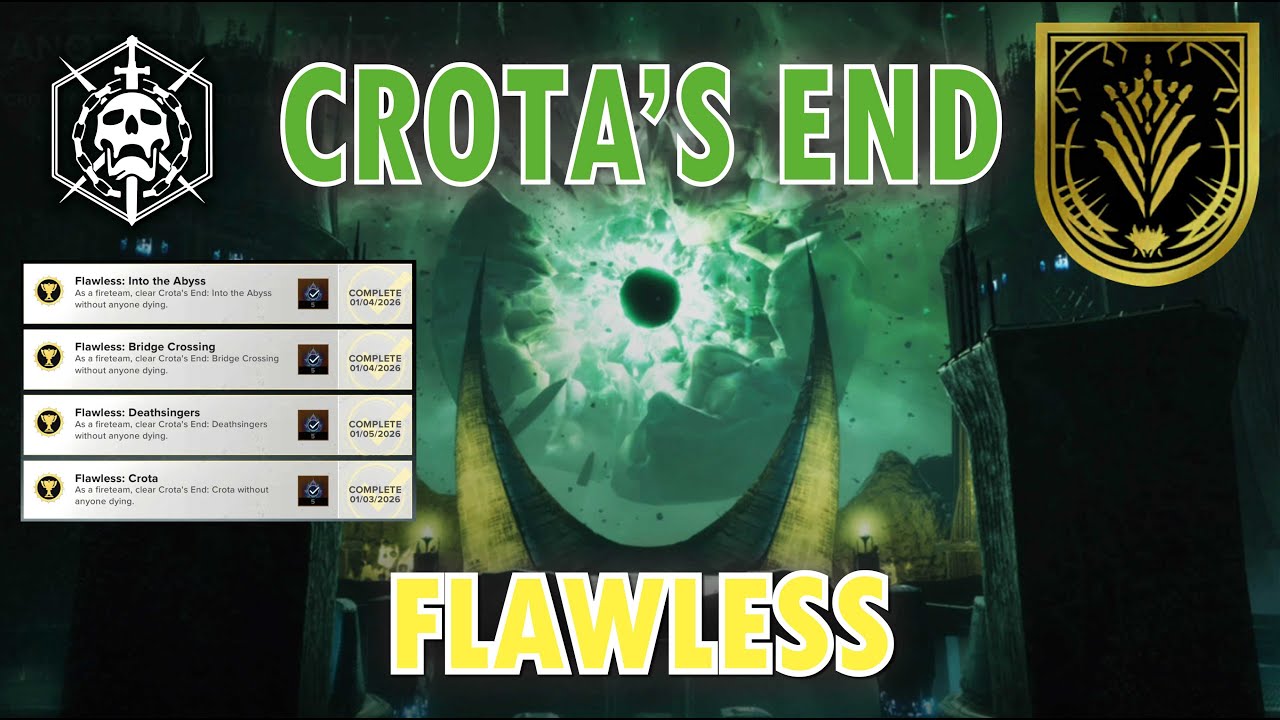 Crota's End Gauntlet Onslaught - Flawless Raid - Destiny Rising