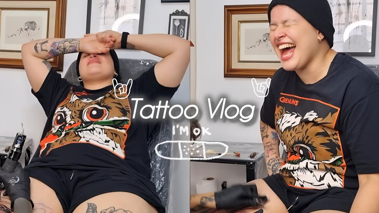 Fiz uma TATUAGEM de 20cm | Daily vlog