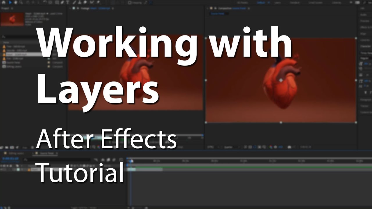 Working with Layers in After Effects - Explained