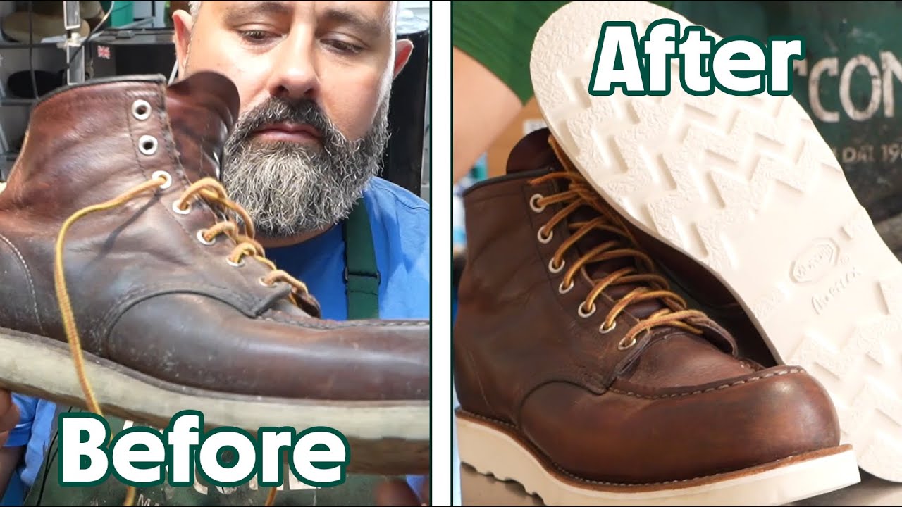 [ASMR] - Come restaurare uno stivaletto Red Wing