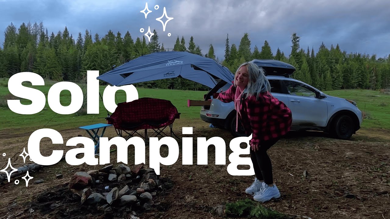SOLO CAMPING BRITISH COLUMBIA - CANADA