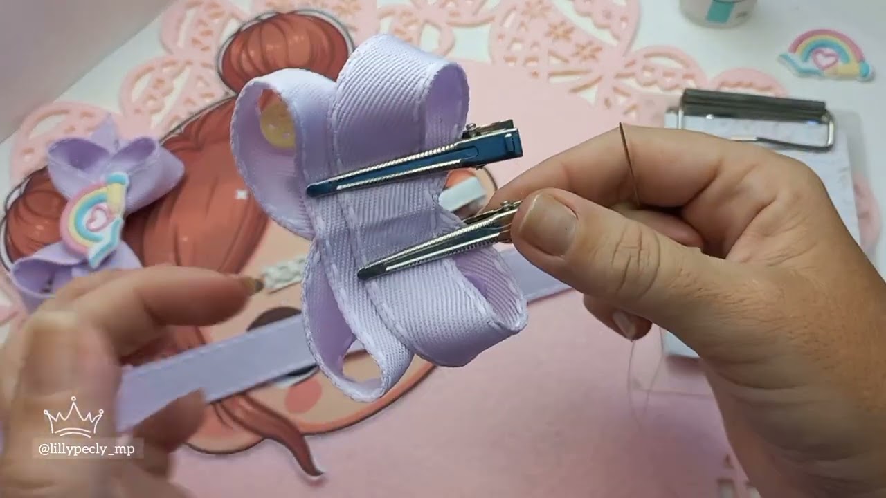 Laço Boutique Super Fácil PAP completo - Fita N5 Laço Cabelo
