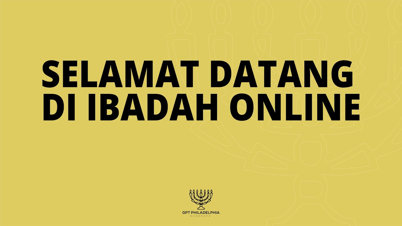 Ibadah Doa Penyembahan  |  03 Maret 2026  |  Pdt. Jontu M. Dongalemba