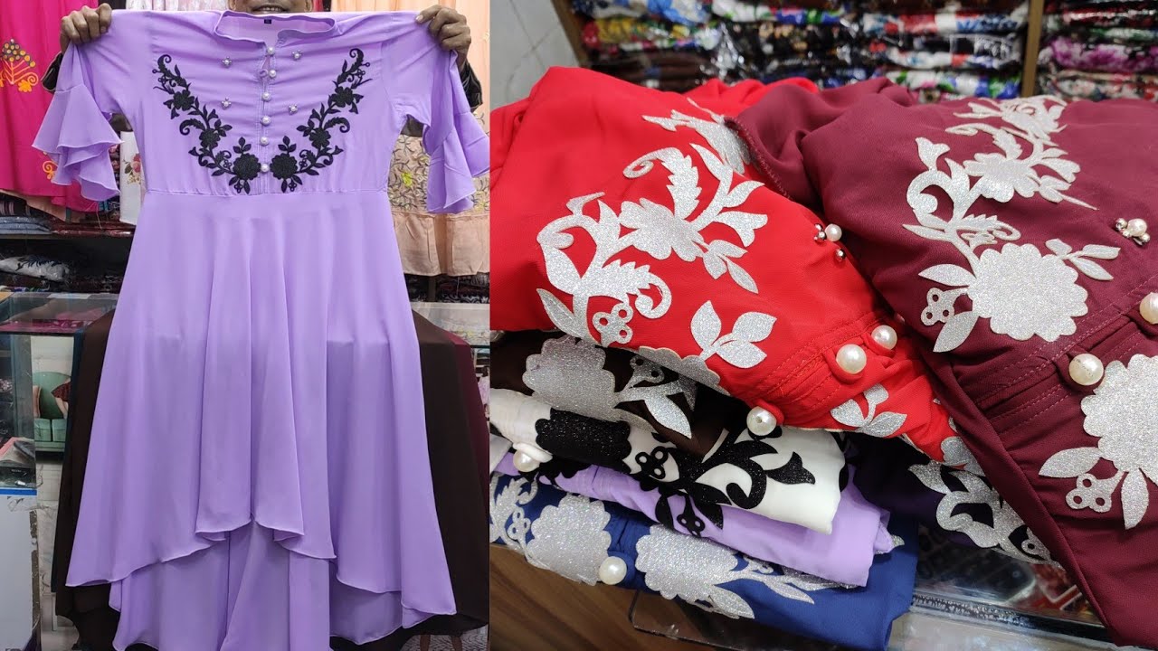 New Glittery Dimond Semi Long Tops🥰।।Buy Trendy And Stylish Tops In Bd