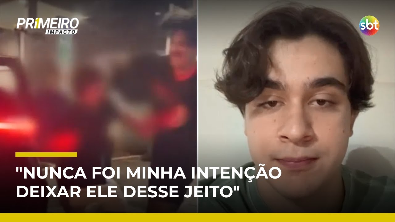 Agressor pede “desculpas” após briga que deixou adolescente em coma no DF | #PrimeiroImpacto