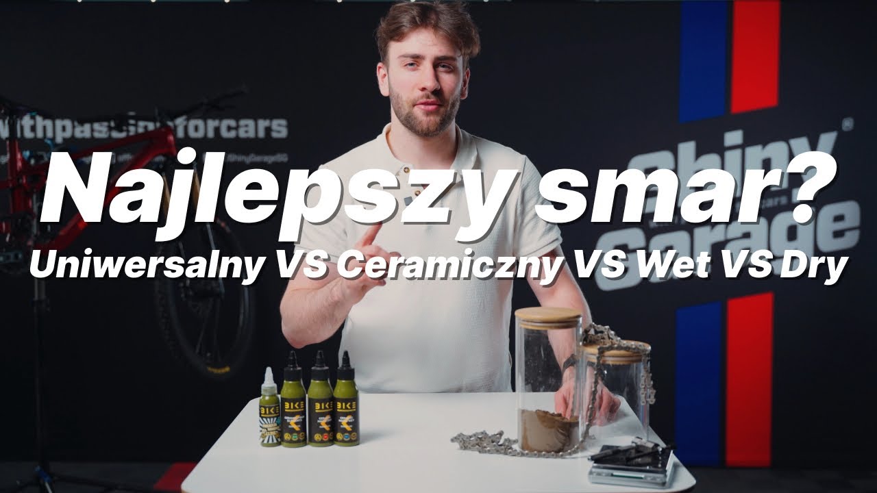 Najlepszy smar do łańcucha rowerowego? Uniwersalny VS Ceramiczny VS Suchy VS Mokry