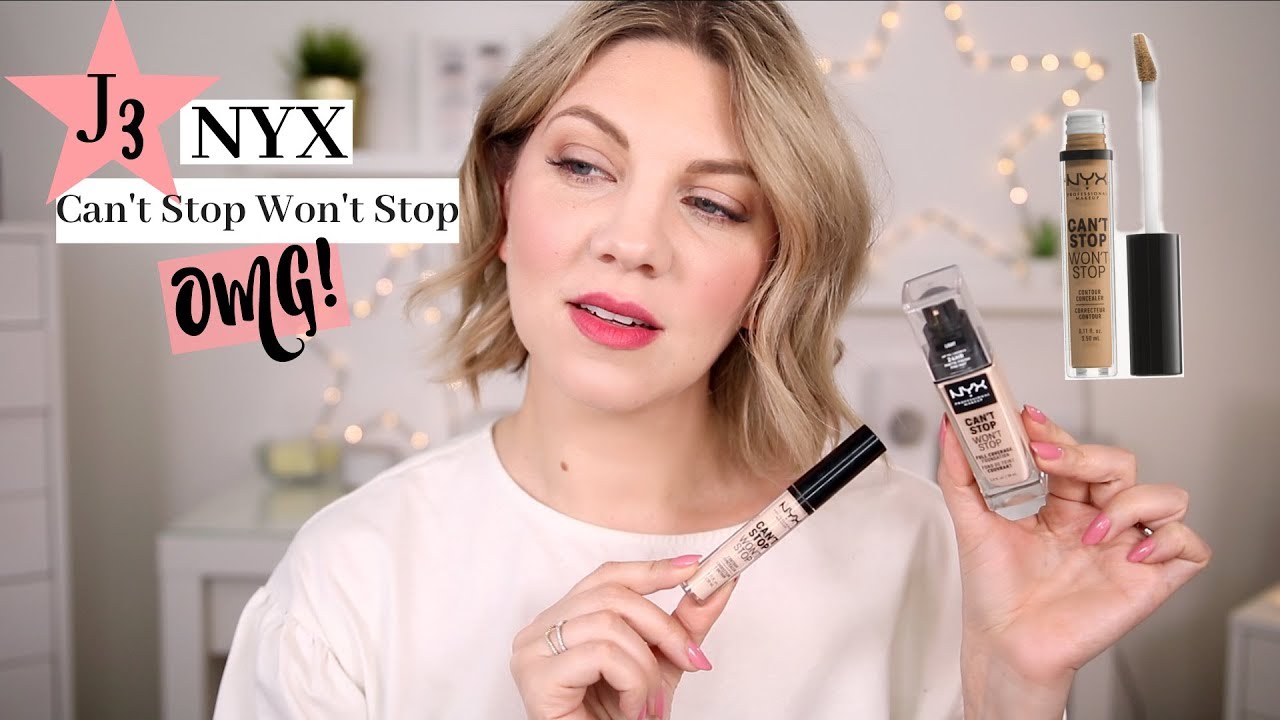 Meilleur anti-cernes petit prix? Je teste la gamme Can't Stop Won't Stop de Nyx  ! | Jour 3