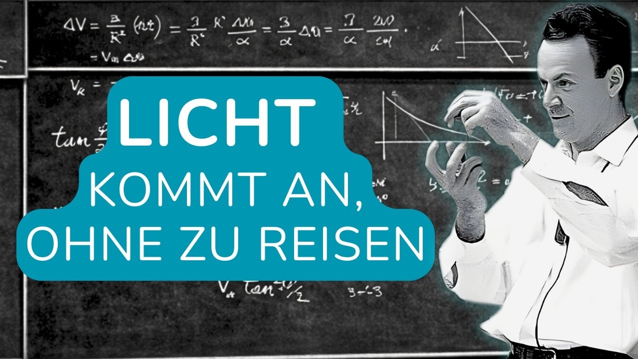 Was offenbart Licht &uuml;ber die Zeit? Die Grenze, die Feynman erkannte