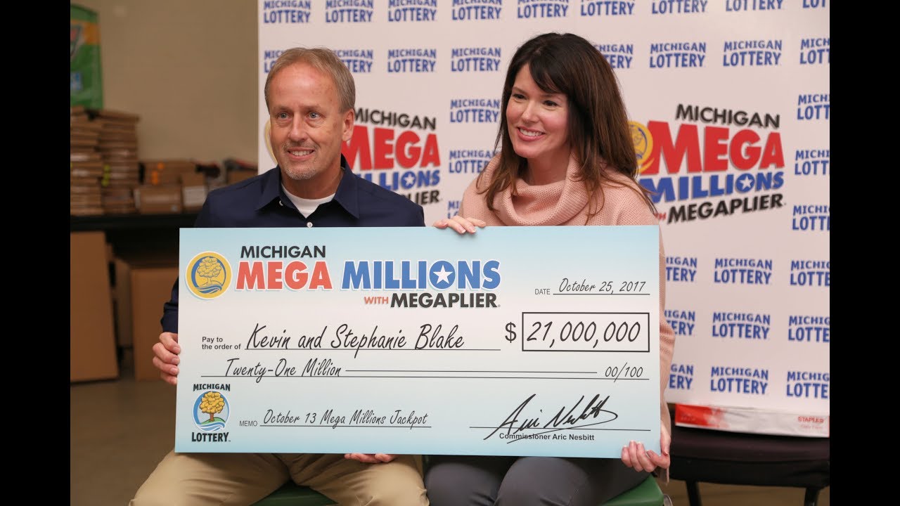 $21 Million Mega Millions Jackpot Winners Kevin and Stephanie Blake