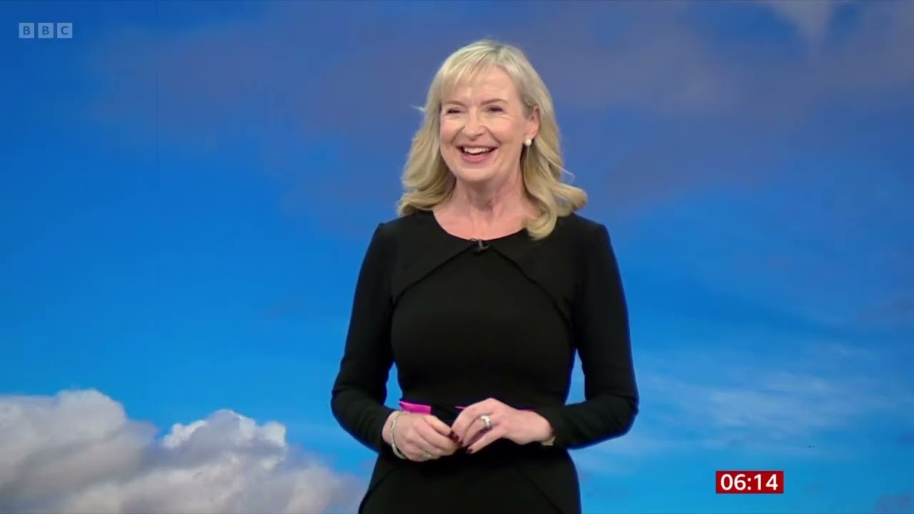 Carol Kirkwood BBC Weather 14th January 2026