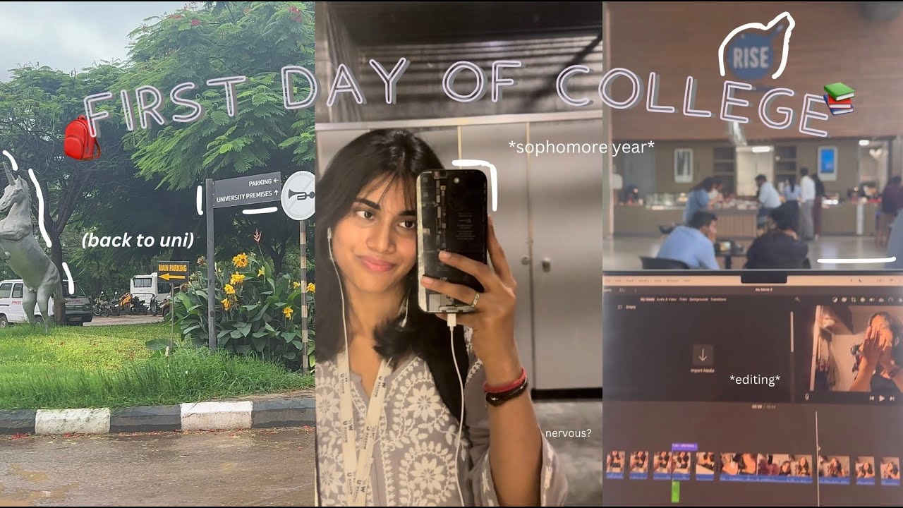 FIRST DAY OF COLLEGE (back to uni)