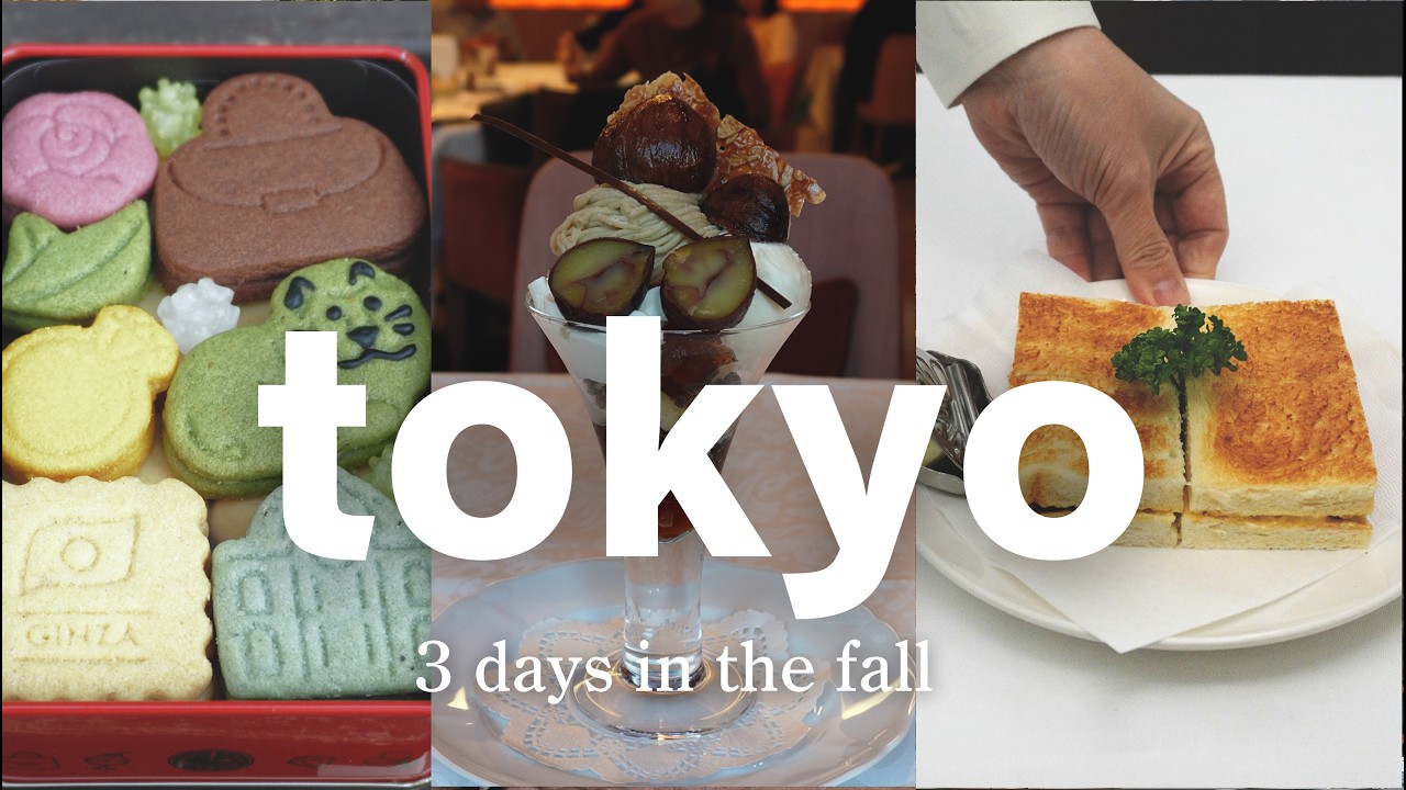 Тур по ТОКИО & Историческое Парфе ГИНЗЫ 🇯🇵 | 3 Дня Скрытых Кафе и Культурный Vlog