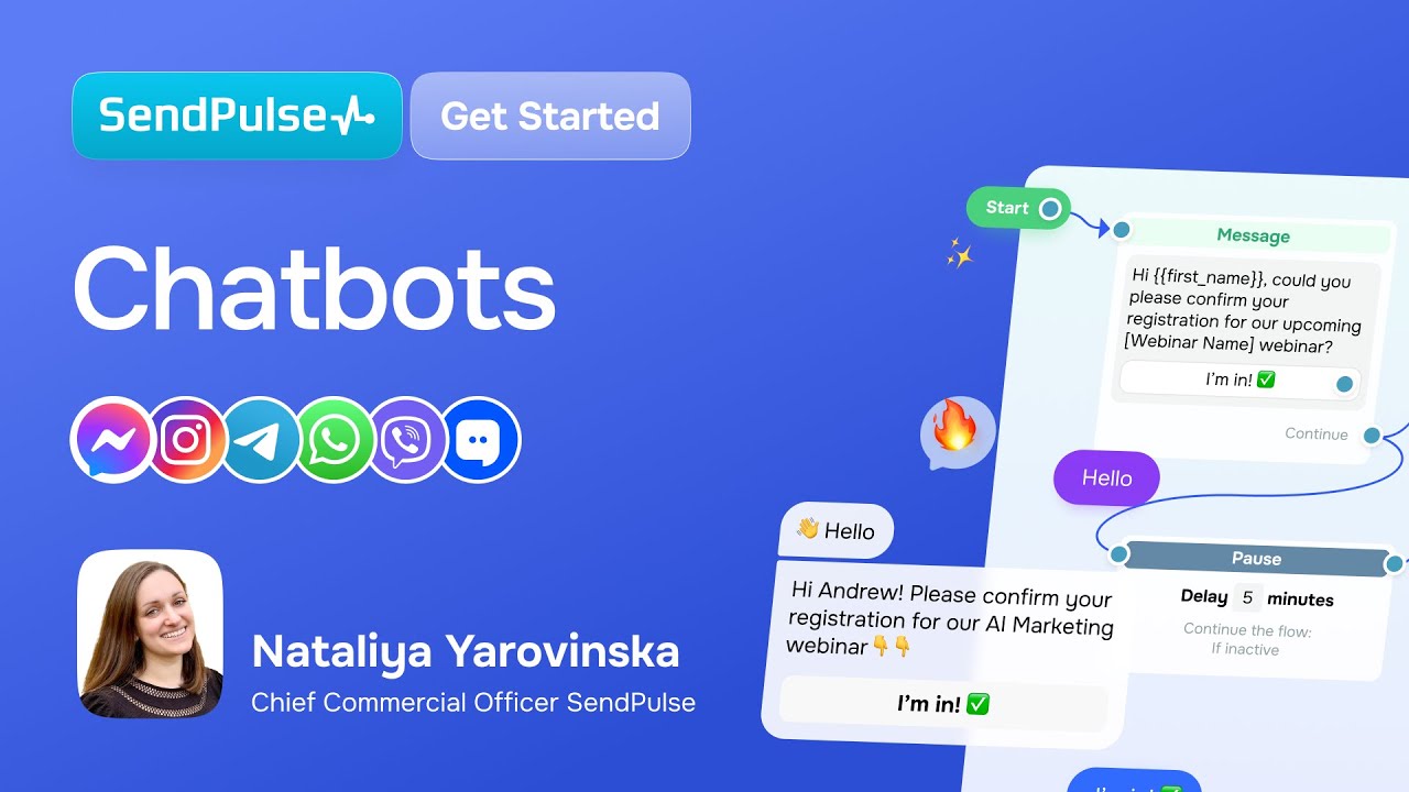 Konstruktor chatbot&oacute;w: poznaj demo SendPulse