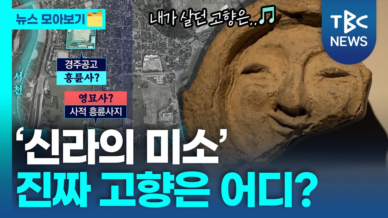 ‘신라의 미소’ 출토지에선 무슨 일이 있었을까?ㅣ🗂️뉴스 모아보기ㅣTBC 문화재 연속보도