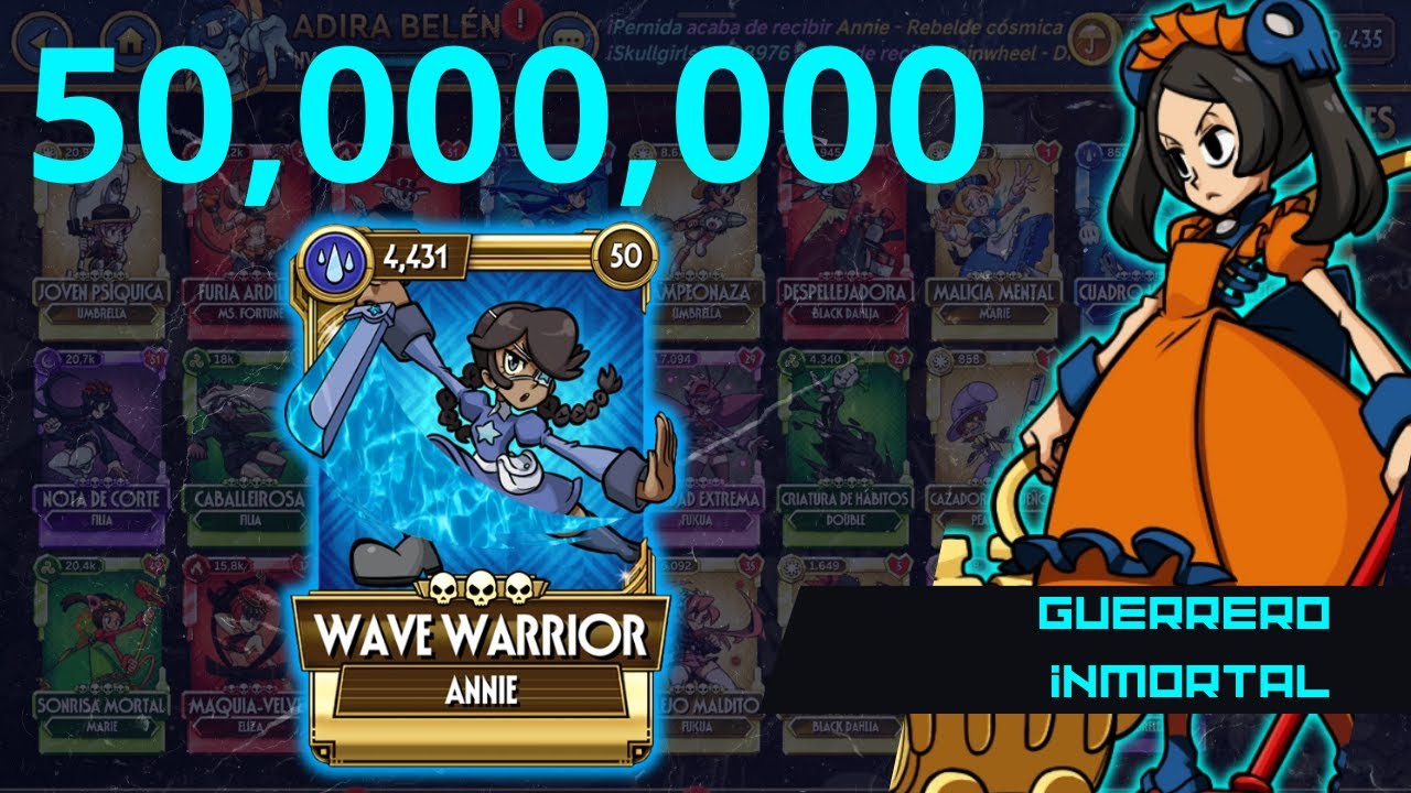 Lugar 75 en el ranking global y jugamos contra el raid boss Mary guerrero inmortal #skullgirlsmobile