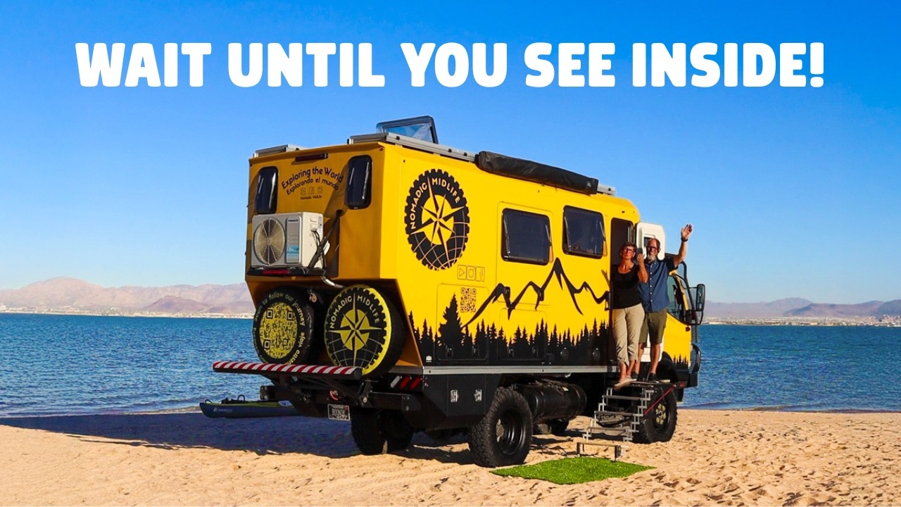 They built a 4x4 Expedition Truck to Travel Forever