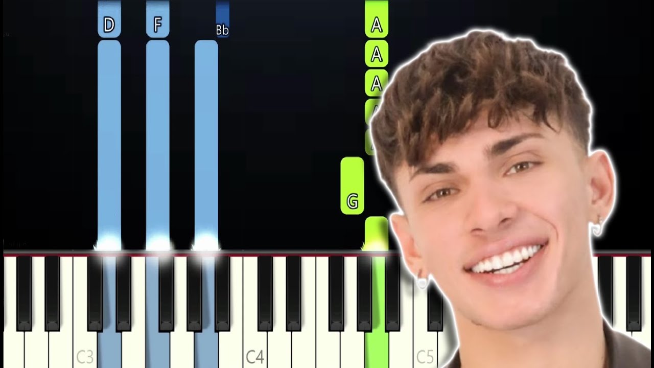 Deddy - Il Cielo Contromano (Piano Tutorial)