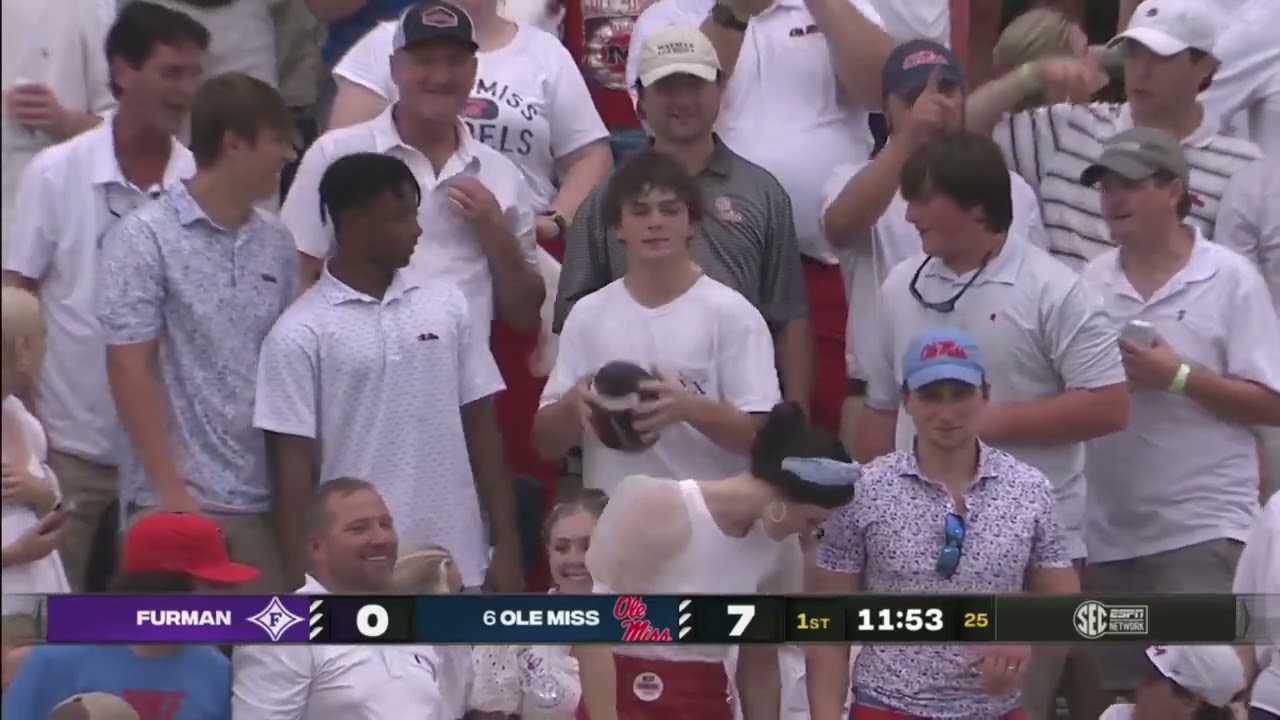 Furman vs Ole Miss (Week 1, 2024)