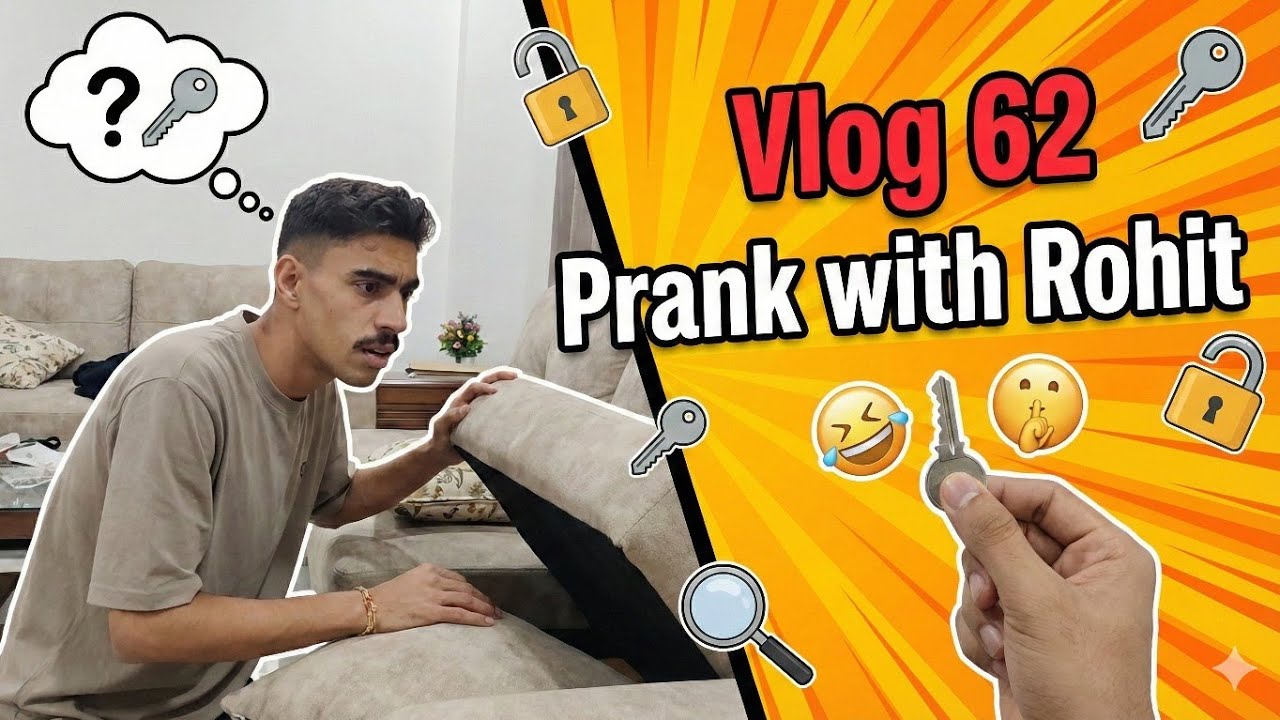 PRANK WITH ROHIT 😂 || Vlog 62 || HOSTAL LIFE VLOG #prank #hostellife #vlog #friends #ogroupvines
