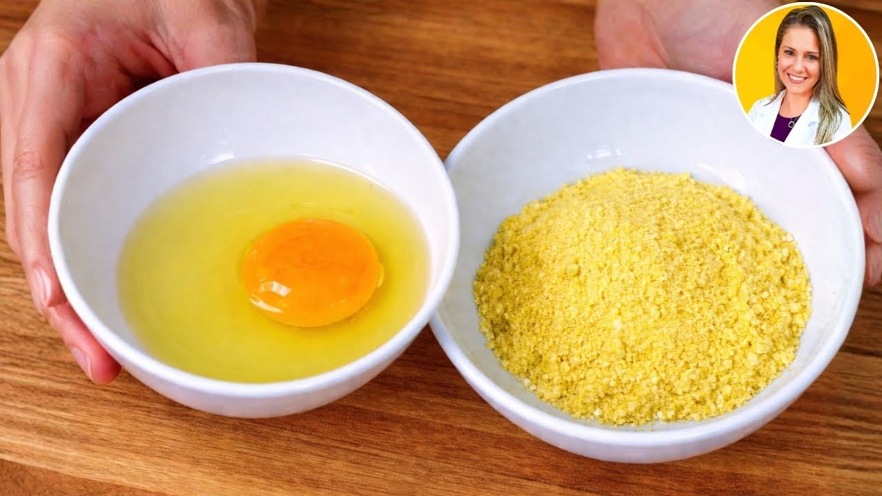 N&Atilde;O COMA P&Atilde;O, MISTURE OVO CRU COM CUSCUZ e voc&ecirc; vai VICIAR nessa DEL&Iacute;CIA!