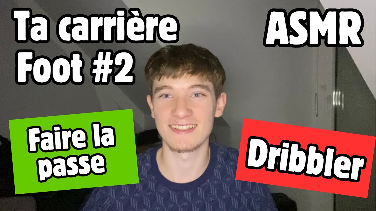 ASMR - Choisis ta Carrière Foot #2 (Question à choix multiples) 🌟