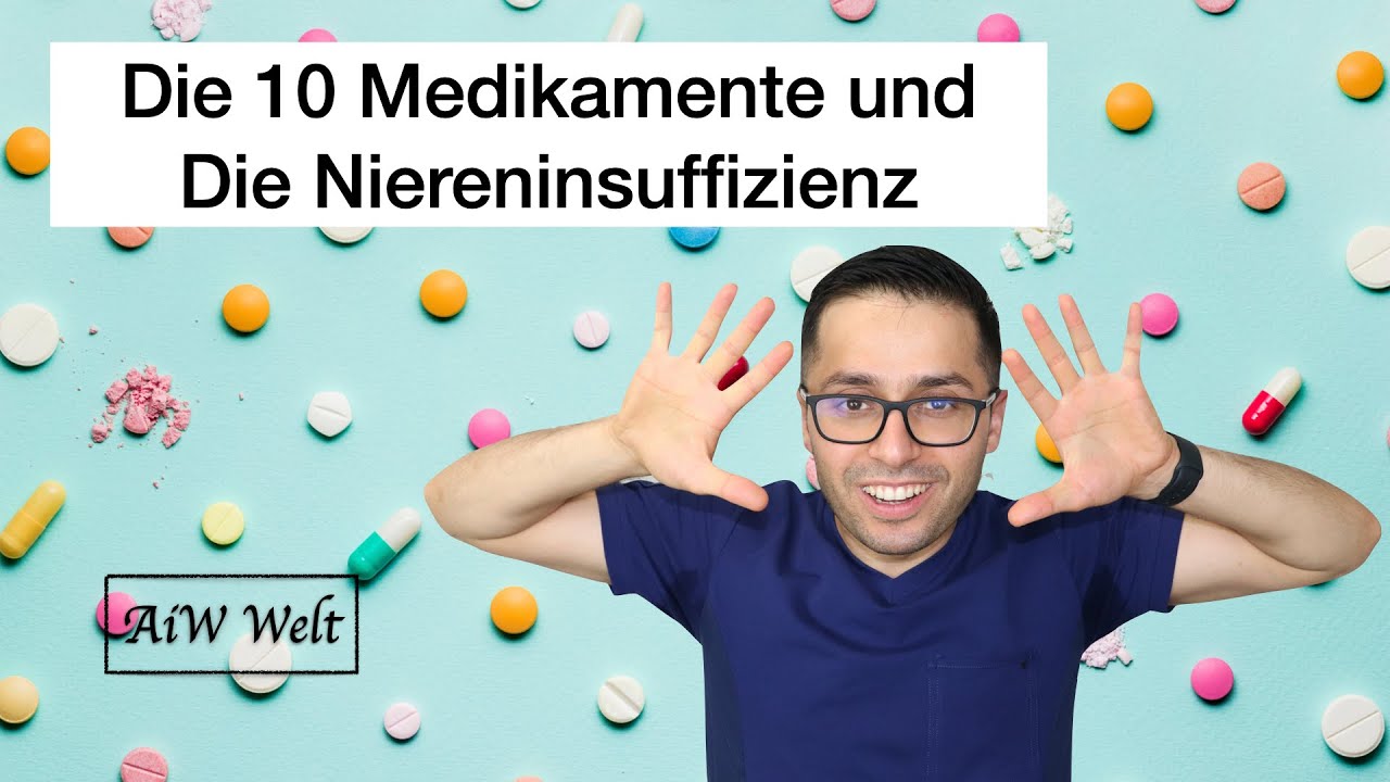 Warnung: 10 häufig verschriebene Medikamente, die bei Niereninsuffizienz gefährlich sein können