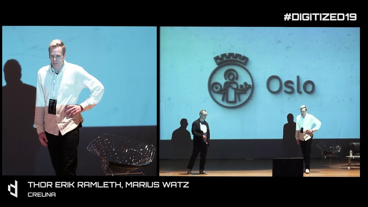 Thor Erik Ramleth, Marius Watz, Creuna at #Digitized19 Digital Design Conference