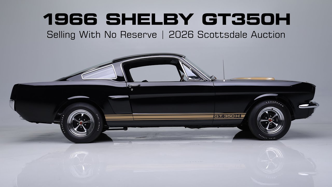 ПЕРВЫЙ ВЗГЛЯД - Shelby GT 350-H 1966 года - АУКЦИОН BARRETT-JACKSON В СКОТСДЕЙЛЕ, 2026 ГОД