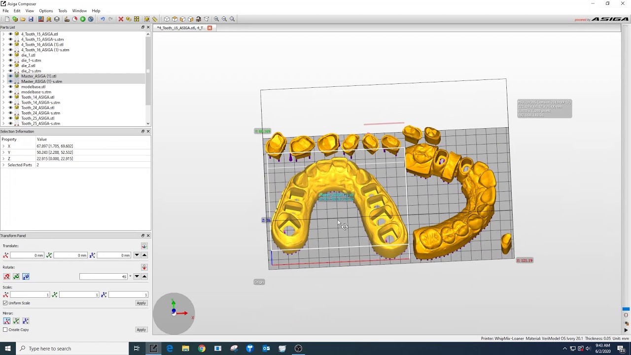 Asiga Composer Workflow