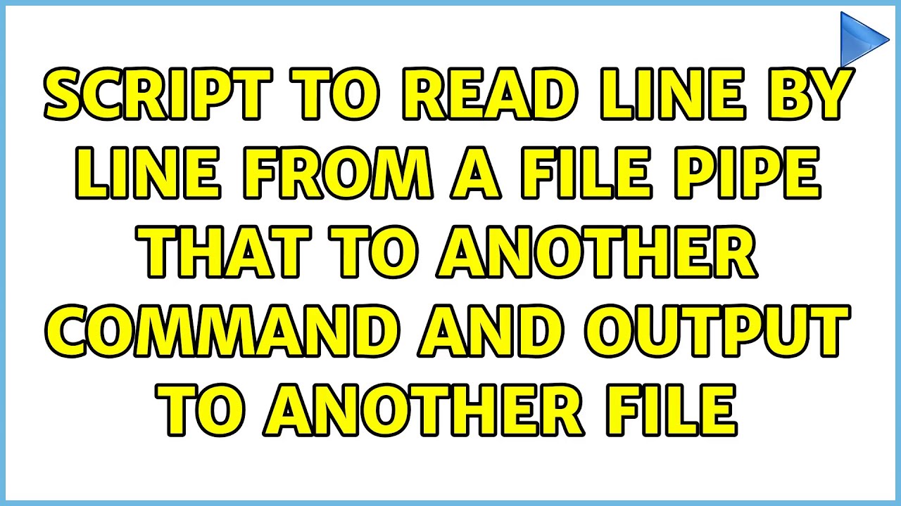 Script to read line by line from a file pipe that to another command and output to another file