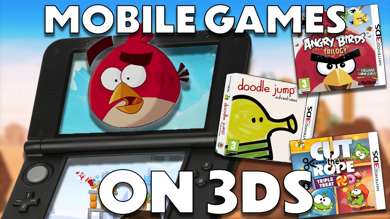 Unexpected 3DS Ports - Mobile Games That Made the Leap...