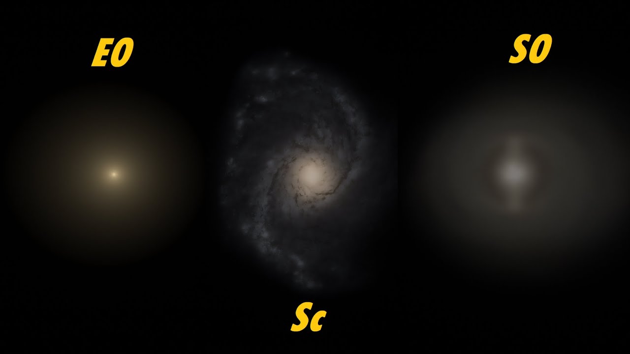 Exploring 10 artificially🤖 generated galaxies🌌 of all different types in Space Engine!🪐
