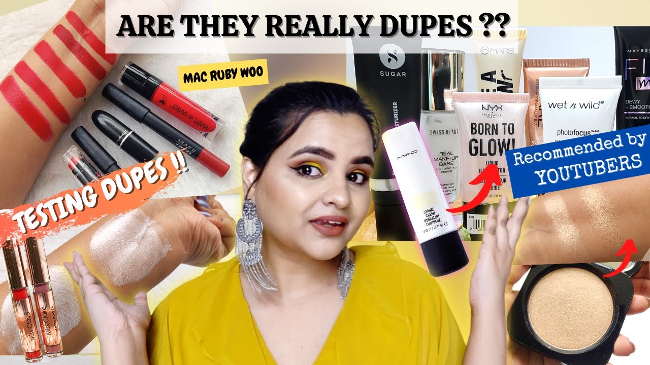 TESTING Most Popular DUPES Products || DUPES RECOMMENDED BY YOUTUBERS || Are They Dupes or Not ?? 🧐