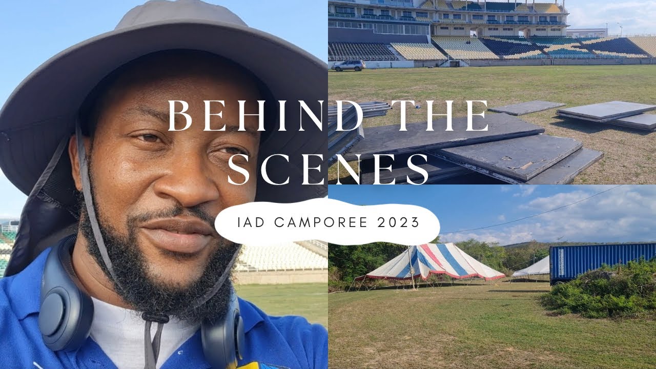Tour of the Trelawny Multipurpose Stadium #IADCamporee2023 #behindthescenes #IADCamp23 #CampIAD23